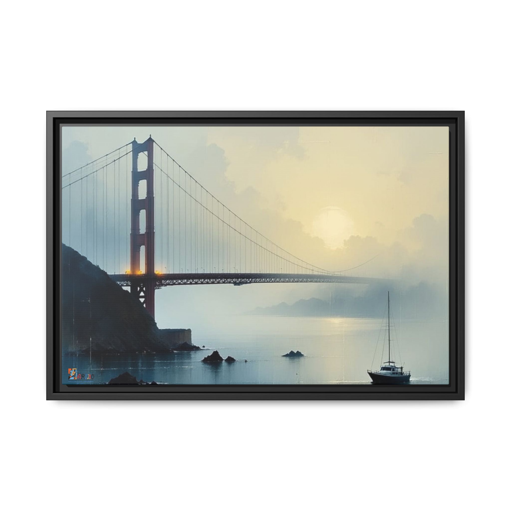 Art Print-Artwork: Bridge of Dreams, Blurry Style